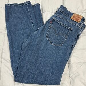 Levi's Women's Straight Leg Jeans - Classic Blue